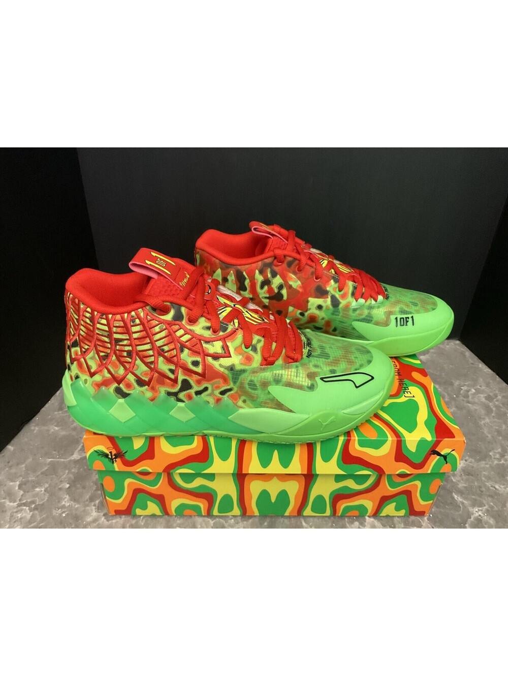 New! Mens PUMA X Lamelo Ball Mb.01 Thermal Basketball Shoes. Size 10.5. Awesome!